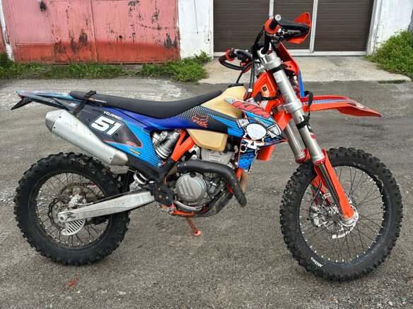 2023 KTM 350 EXC F, оранжевый, 900000 рублей - вид 3