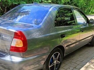 2008 Hyundai Accent ТагАЗ II, серый, 500000 рублей, вид 4