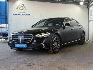 2020 Mercedes-Benz S-Класс 350 d Long 4MATIC VII (W223), чёрный, 6999000 рублей, вид 1
