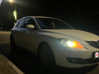 2008 Mazda 3 I (BK) Рестайлинг, белый, 500000 рублей, вид 3