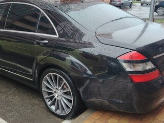 2008 Mercedes-Benz S-Класс 350 V (W221), чёрный, 1300000 рублей, вид 3