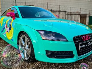 2007 Audi TT II (8J), голубой, 2100000 рублей, вид 3