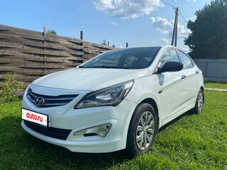 2016 Hyundai Solaris I Рестайлинг, белый, 380000 рублей, вид 3