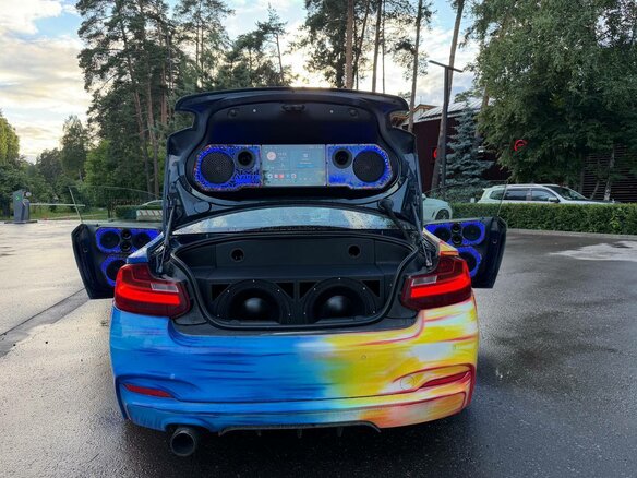 2014 BMW 2 серии 220i F22, синий, 2800000 рублей - вид 7