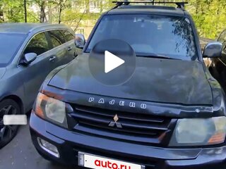 2002 Mitsubishi Montero III, чёрный, 850000 рублей, вид 1
