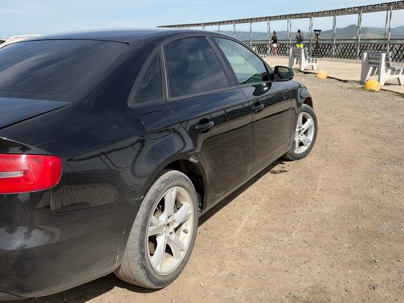2012 Audi A4 IV (B8) Рестайлинг, чёрный, 850000 рублей - вид 6
