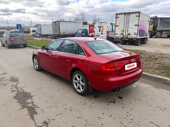 2008 Audi A4 IV (B8), красный, 900000 рублей - вид 8