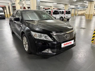 2012 Toyota Camry VII (XV50), чёрный, 1147629 рублей, вид 1