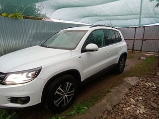 2015 Volkswagen Tiguan I Рестайлинг, белый, 1350000 рублей, вид 1