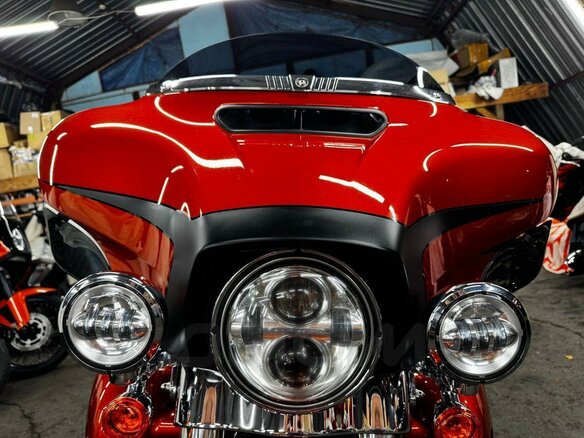 2018 Harley-Davidson Electra Glide, оранжевый, 1880000 рублей - вид 8