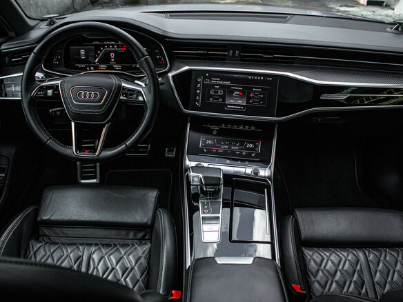 2020 Audi S6 V (C8), серый, 5500000 рублей - вид 11