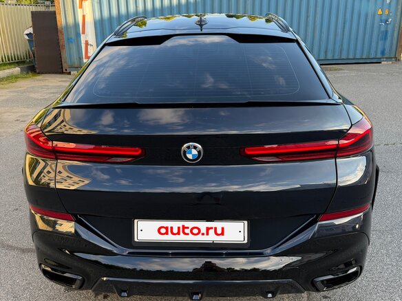 2021 BMW X6 30d III (G06), синий - вид 3