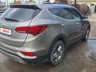 2016 Hyundai Santa Fe III Рестайлинг, серый, 2150000 рублей, вид 4