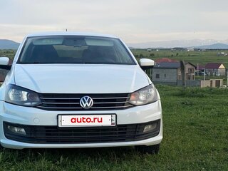 2019 Volkswagen Polo V Рестайлинг, белый, 650000 рублей, вид 2