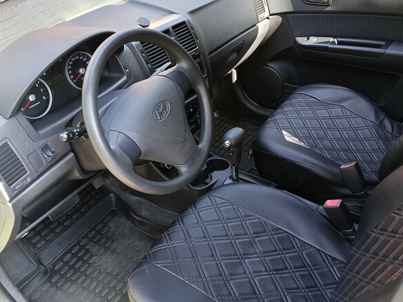 2008 Hyundai Getz I Рестайлинг, зелёный - вид 16