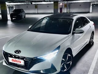 2021 Hyundai Elantra VII (CN7), белый, 2300000 рублей, вид 1