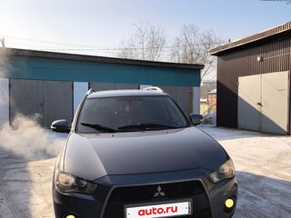 2010 Mitsubishi Outlander II Рестайлинг, серый, 1050000 рублей, вид 2