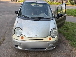 2004 Daewoo Matiz I Рестайлинг, серебристый, 70000 рублей, вид 1