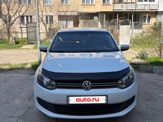 2015 Volkswagen Polo V, белый, 1050000 рублей, вид 1