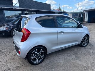 2013 Kia Picanto II, серебристый, 800000 рублей, вид 4