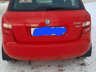 2011 Skoda Fabia II Рестайлинг, красный, 580000 рублей, вид 3