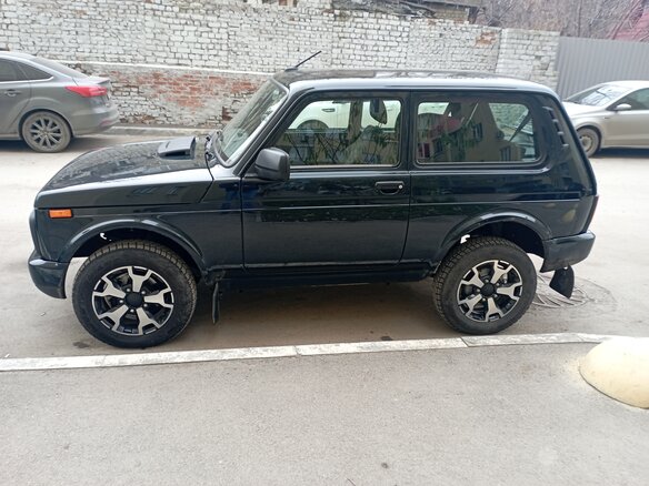 2024 Lada (ВАЗ) Niva Legend I, зелёный - вид 3