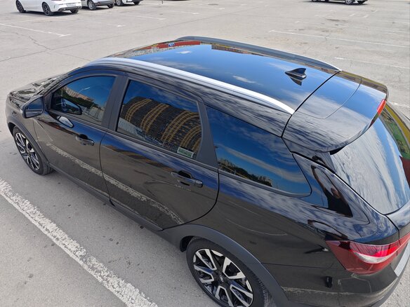 2024 Lada (ВАЗ) Vesta SW Cross I Рестайлинг (NG), чёрный, 2050000 рублей - вид 8