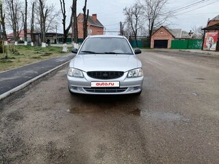 2004 Hyundai Accent ТагАЗ II, серый, 400000 рублей, вид 3