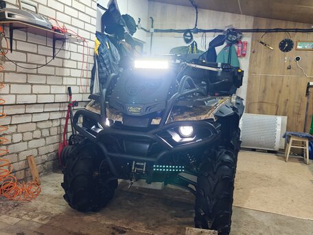 2022 Stels ATV-800 Guepard Trophy, серый, 930000 рублей, вид 2