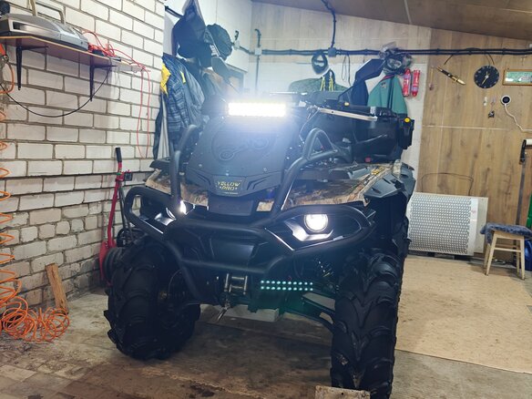 2022 Stels ATV-800 Guepard Trophy, серый, 930000 рублей - вид 1