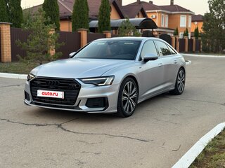 2019 Audi A6 55 TFSI V (C8), серебристый, 3300000 рублей, вид 1