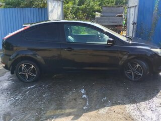2008 Ford Focus II Рестайлинг, чёрный, 339000 рублей, вид 2