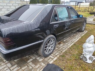 1994 Mercedes-Benz S-Класс 320 Long III (W140) Рестайлинг, чёрный, 600000 рублей, вид 4