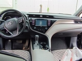 2020 Toyota Camry US Market VIII (XV70), чёрный, 2380000 рублей, вид 5