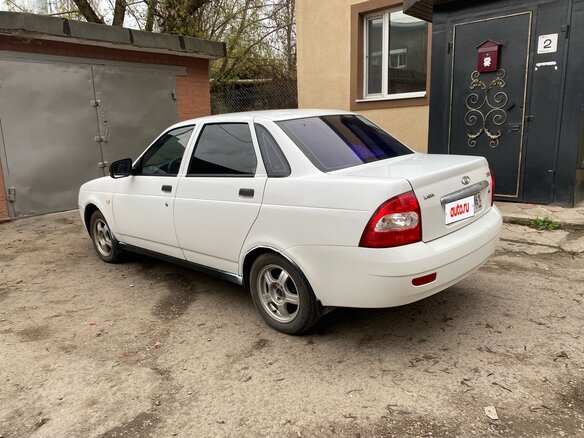 2009 Lada (ВАЗ) Priora I, белый, 230000 рублей - вид 6