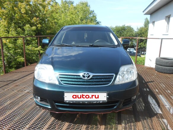 2006 Toyota Corolla IX (E120, E130) Рестайлинг, зелёный, 640000 рублей - вид 4