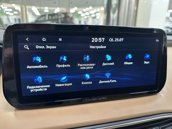 2021 Hyundai Santa Fe IV Рестайлинг, чёрный - вид 33