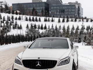2014 Mercedes-Benz CLS 350 BlueTEC II (C218) Рестайлинг, белый, 3200000 рублей, вид 2