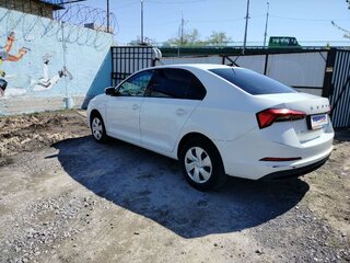 2021 Skoda Rapid II, белый, 912000 рублей, вид 4