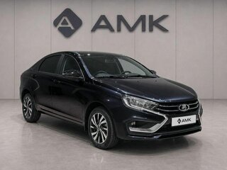 2026 Lada (ВАЗ) Vesta I Рестайлинг (NG), чёрный, 1842000 рублей, вид 3