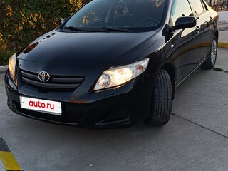 2008 Toyota Corolla AMT X (E140, E150), чёрный, 1000000 рублей, вид 1
