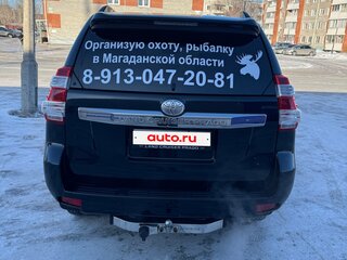2015 Toyota Land Cruiser Prado 6-speed 150 Series Рестайлинг 1, чёрный, 3850000 рублей, вид 3