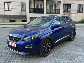 2017 Peugeot 3008 II, синий, 1375000 рублей, вид 1
