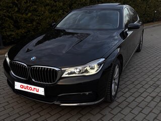 2016 BMW 7 серии Long 750Li xDrive VI (G11/G12), чёрный, 3999888 рублей, вид 1