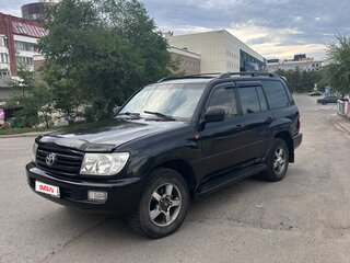 2003 Toyota Land Cruiser 100 Series Рестайлинг 1, чёрный, 1600000 рублей, вид 1