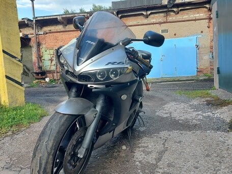 2003 Yamaha YZF-R6, серебристый, 415000 рублей, вид 1