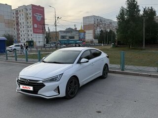 2019 Hyundai Elantra VI (AD) Рестайлинг, белый, 1650000 рублей, вид 1