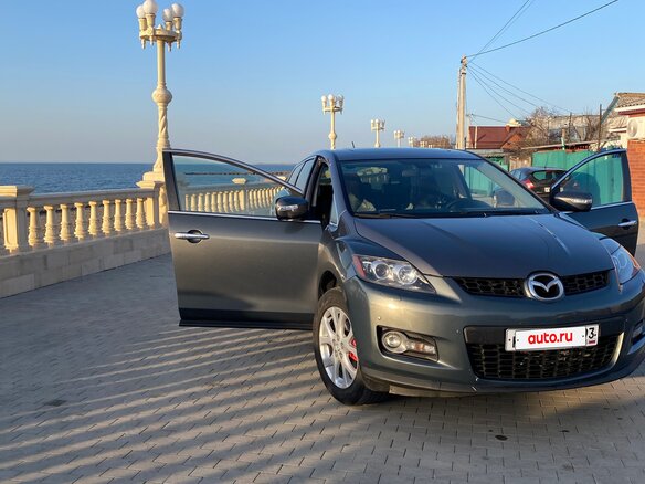 2008 Mazda CX-7 I, серый, 715000 рублей - вид 1