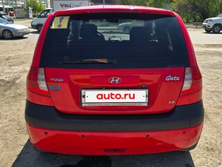 2005 Hyundai Getz I Рестайлинг, красный, 345000 рублей, вид 5