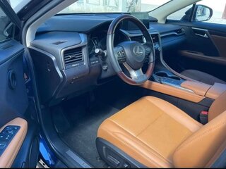 2022 Lexus RX 350 IV Рестайлинг, синий, 4850000 рублей, вид 4